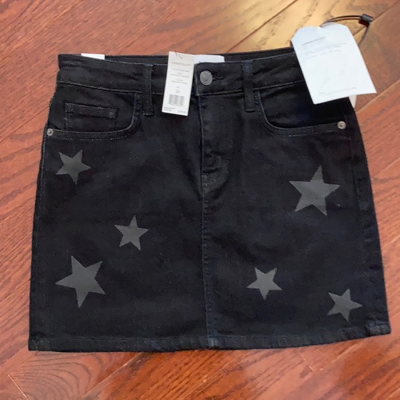 Current/Elliot The 5 Pocket Mini Denim Skirt - Picture 5 of 5